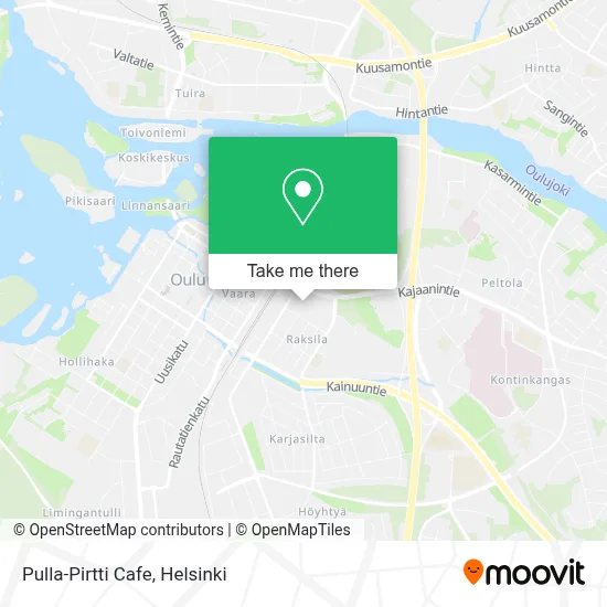 Pulla-Pirtti Cafe map