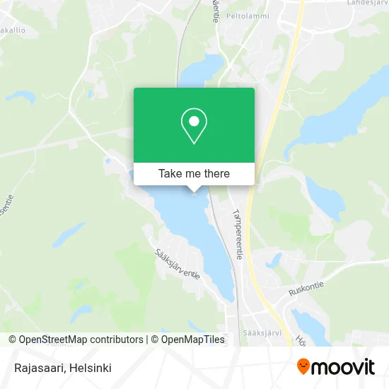 Rajasaari map