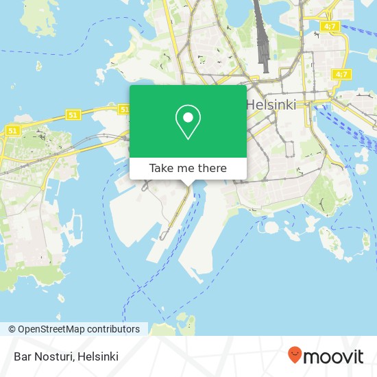 Bar Nosturi map