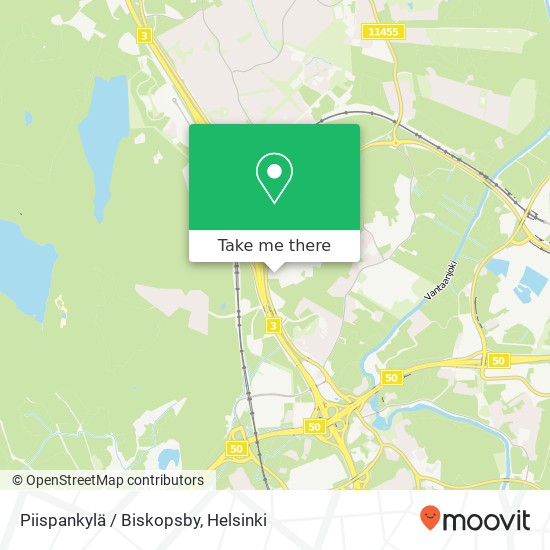 Piispankylä / Biskopsby map