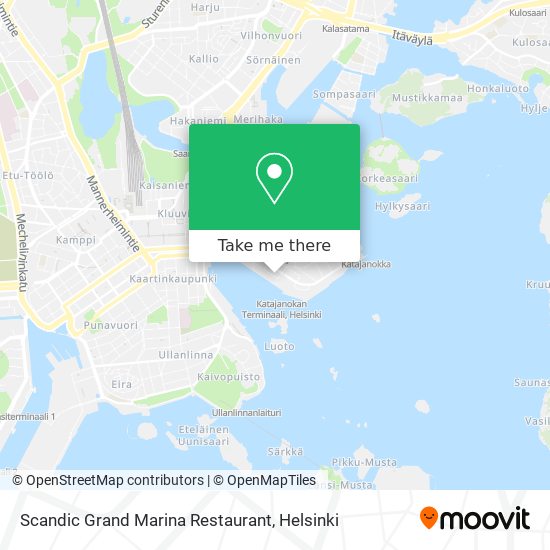 Scandic Grand Marina Restaurant map