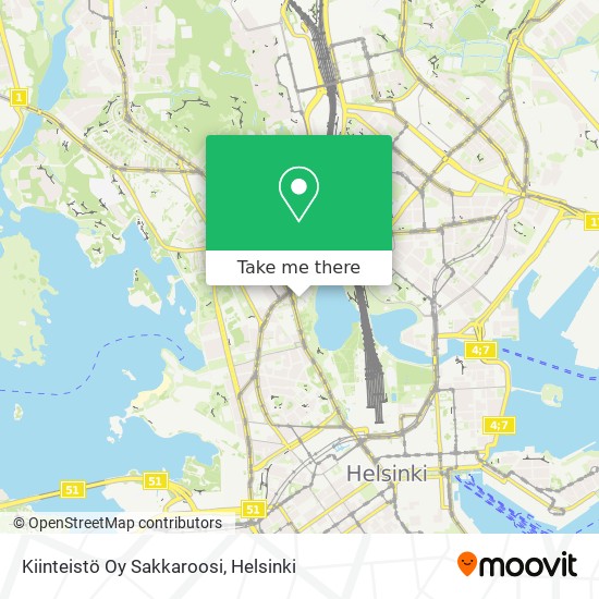 Kiinteistö Oy Sakkaroosi map