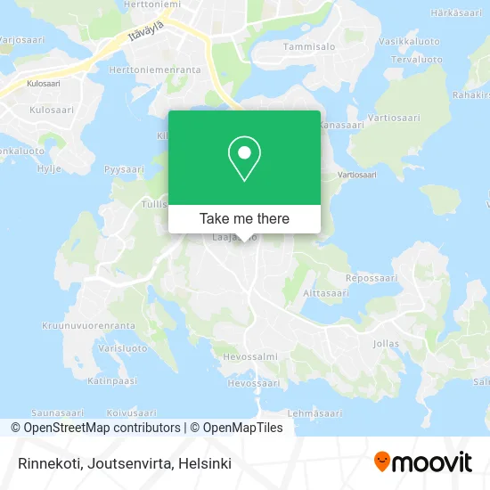 Rinnekoti, Joutsenvirta map