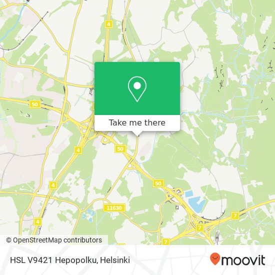 HSL V9421 Hepopolku map