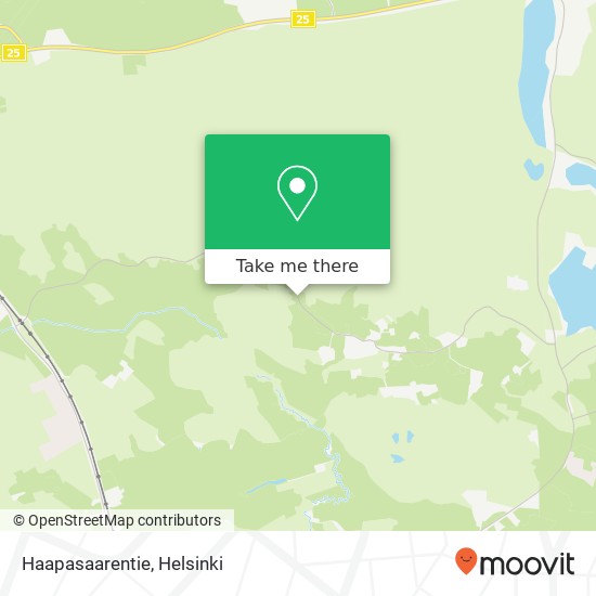 Haapasaarentie map