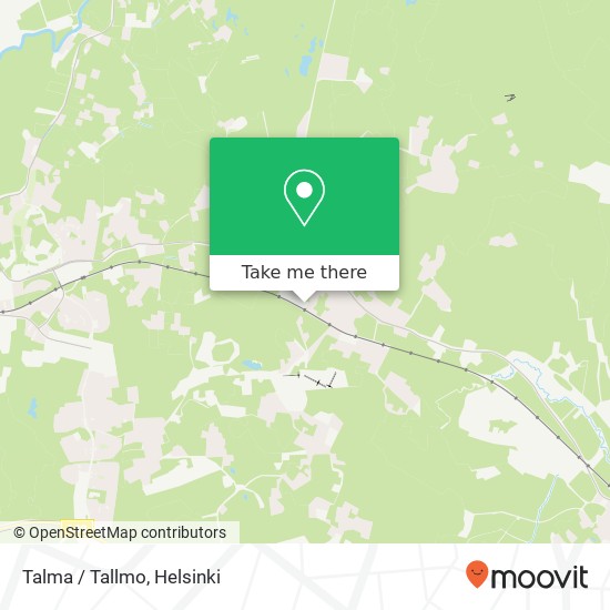 Talma / Tallmo map