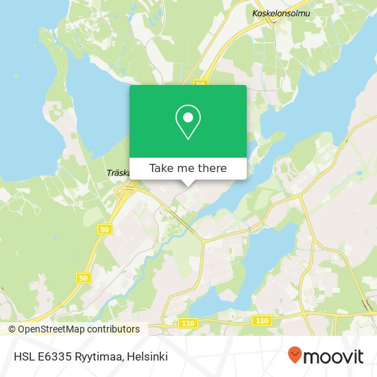 HSL E6335 Ryytimaa map