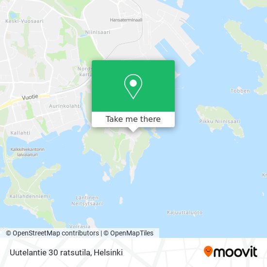 Uutelantie 30 ratsutila map