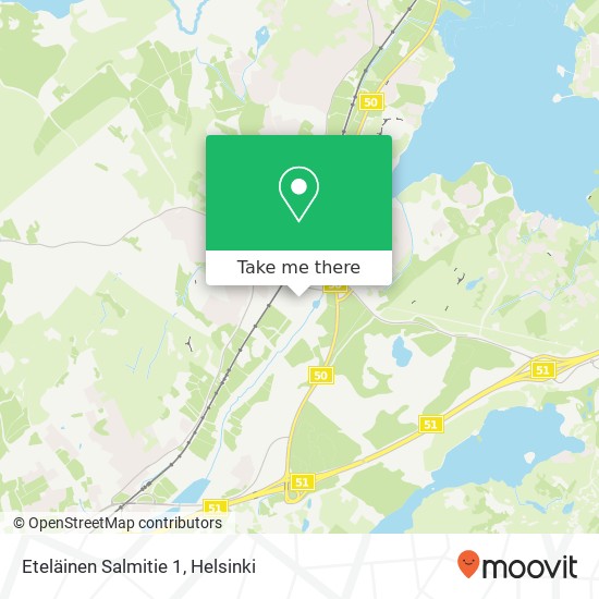 Eteläinen Salmitie 1 map