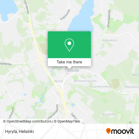 Hyrylä map
