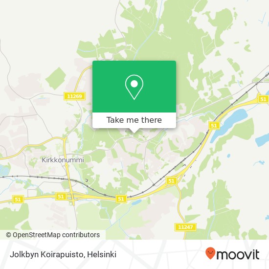 Jolkbyn Koirapuisto map