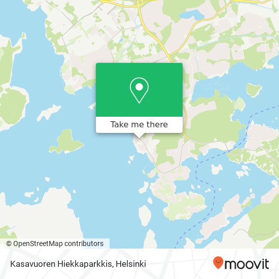 Kasavuoren Hiekkaparkkis map