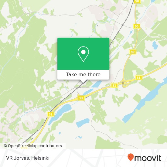 VR Jorvas map