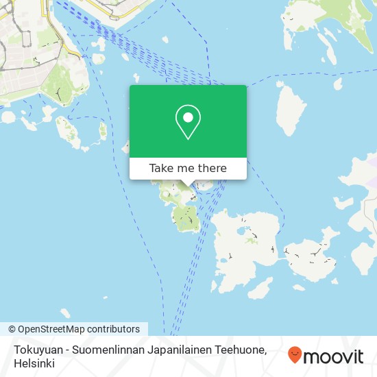 Tokuyuan - Suomenlinnan Japanilainen Teehuone map