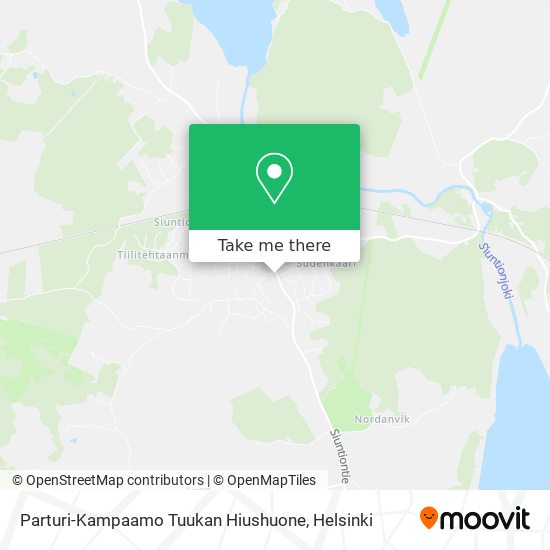 Parturi-Kampaamo Tuukan Hiushuone map