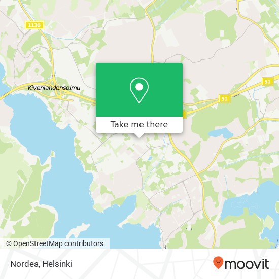 Nordea map