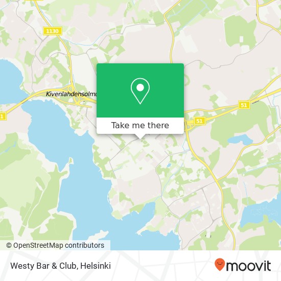 Westy Bar & Club map