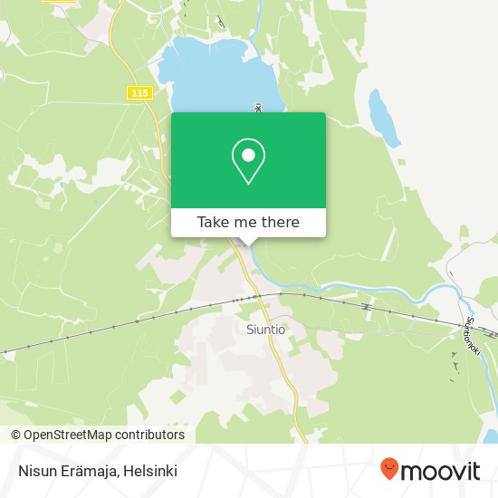 Nisun Erämaja map