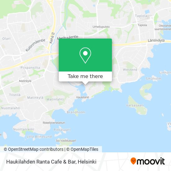 Haukilahden Ranta Cafe & Bar map