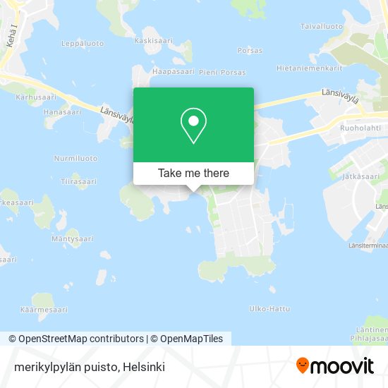 merikylpylän puisto map