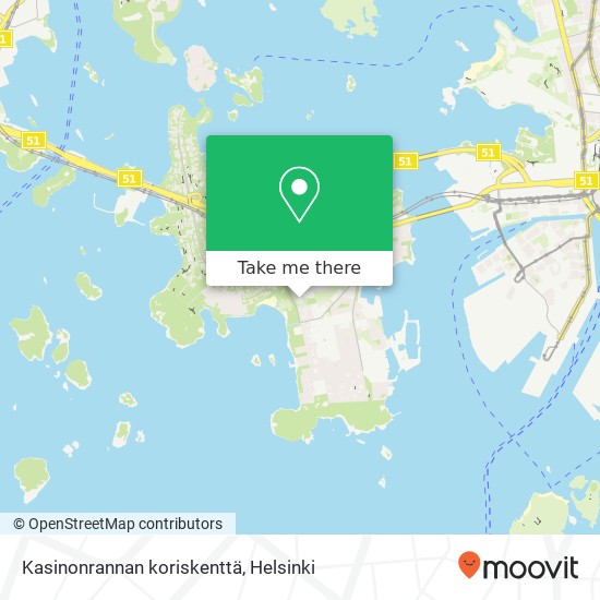 Kasinonrannan koriskenttä map