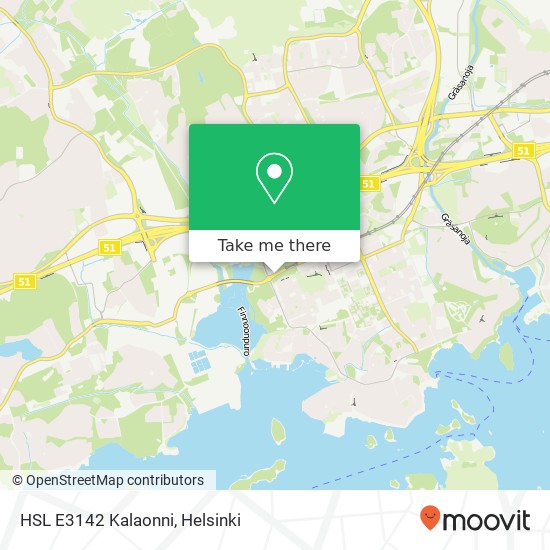 HSL E3142 Kalaonni map