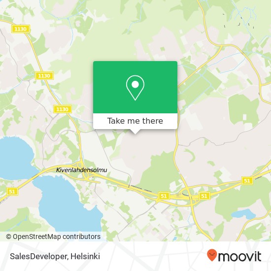 SalesDeveloper map