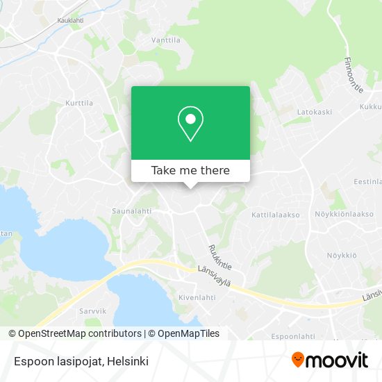 Espoon lasipojat map