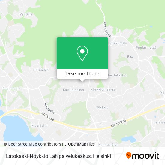 Latokaski-Nöykkiö Lähipalvelukeskus map
