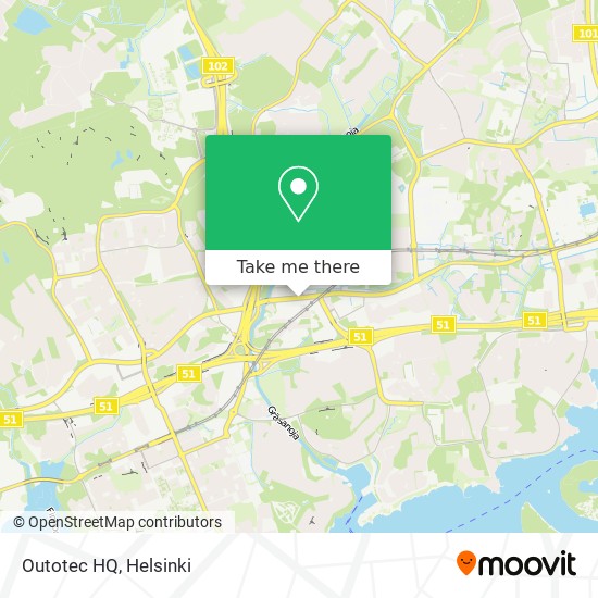 Outotec HQ map