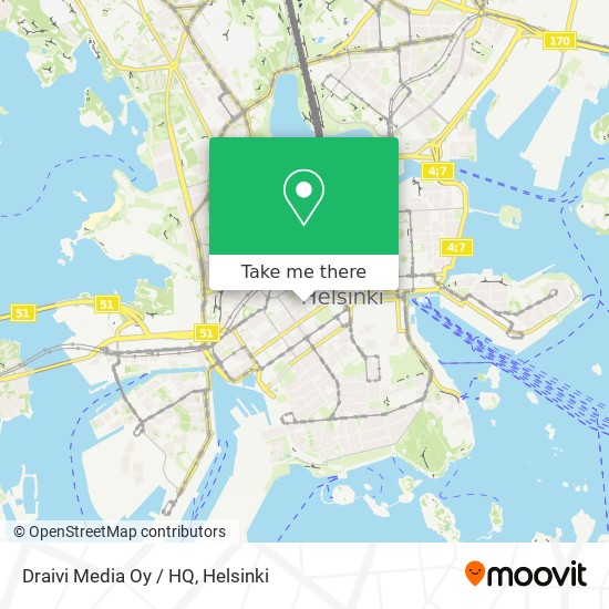 Draivi Media Oy / HQ map