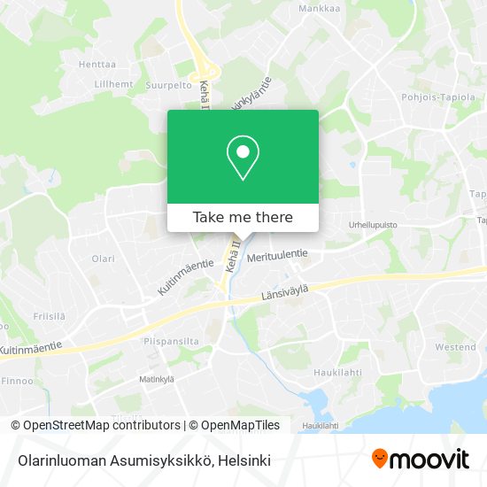 Olarinluoman Asumisyksikkö map