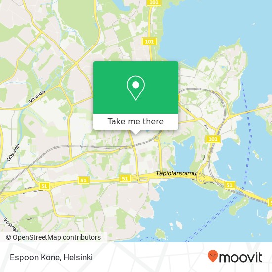 Espoon Kone map