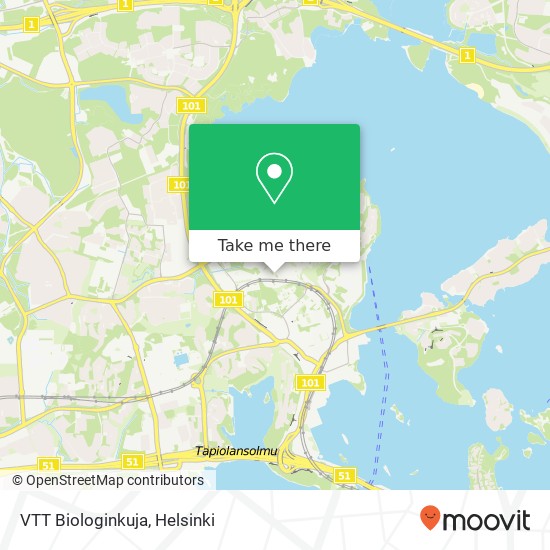 VTT Biologinkuja map