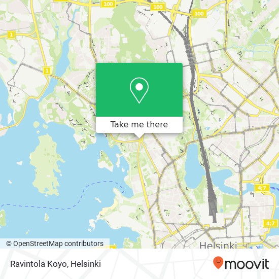 Ravintola Koyo map