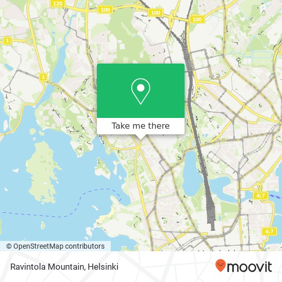 Ravintola Mountain map