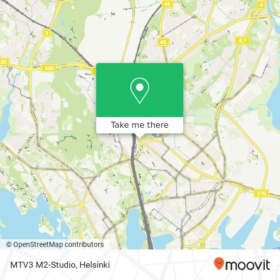 MTV3 M2-Studio map