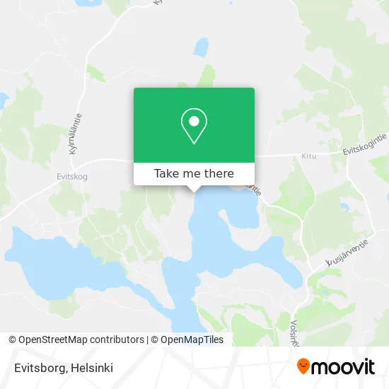 Evitsborg map