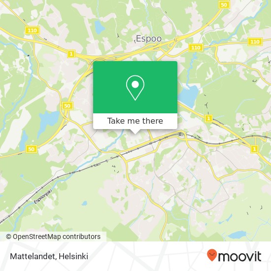 Mattelandet map