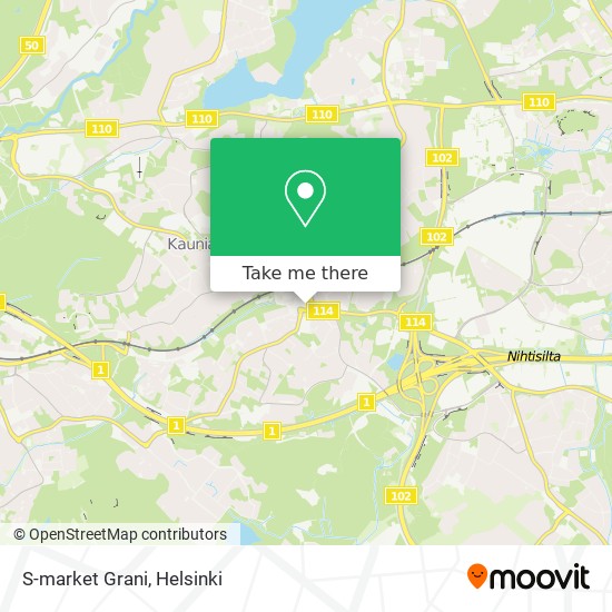 S-market Grani map