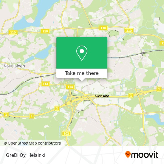 GreDi Oy map