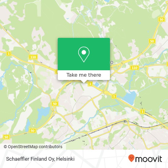 Schaeffler Finland Oy map