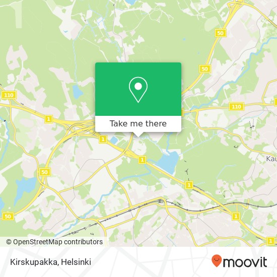 Kirskupakka map