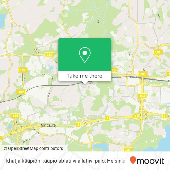 khatja kääpiön kääpiö ablatiivi allatiivi piilo map