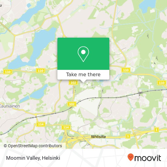 Moomin Valley map