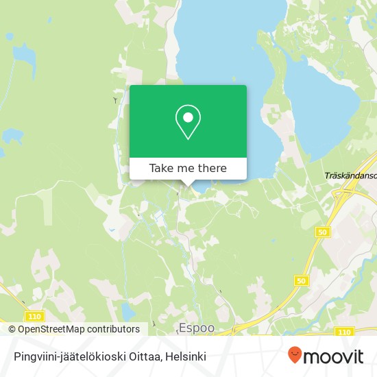 Pingviini-jäätelökioski Oittaa map