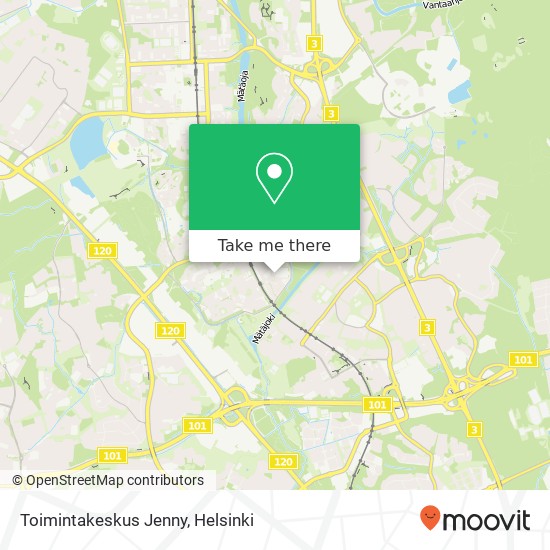 Toimintakeskus Jenny map