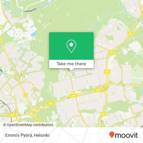 Emmi's Pyörä map