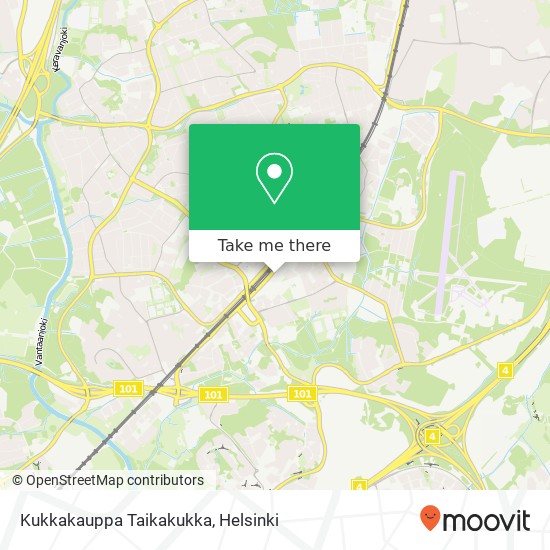 Kukkakauppa Taikakukka map