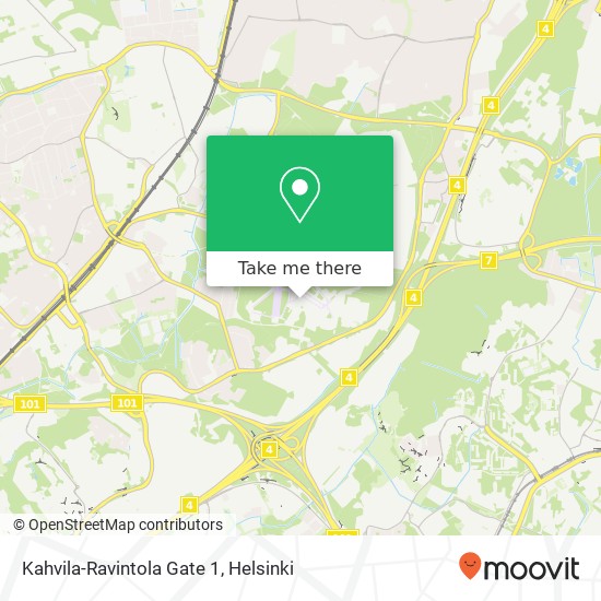 Kahvila-Ravintola Gate 1 map